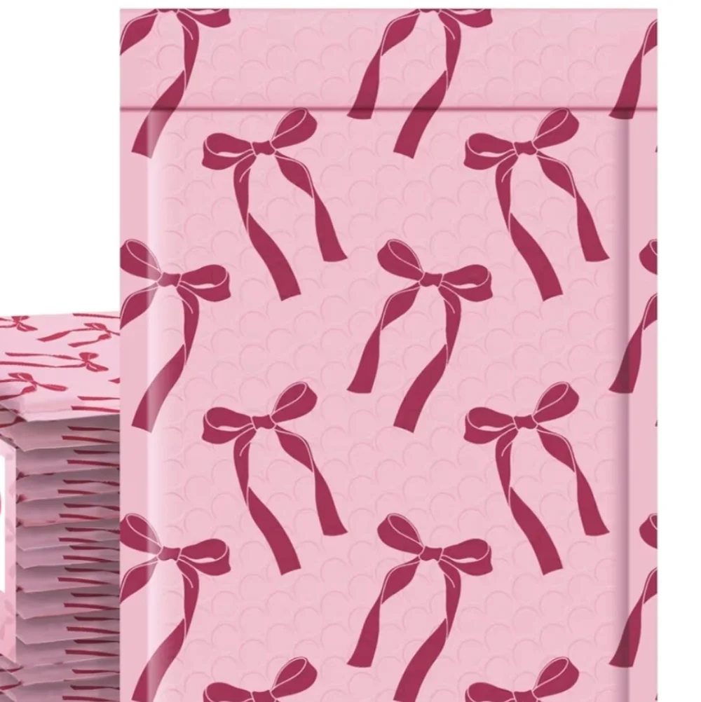 10 Bow Bubble Mailers